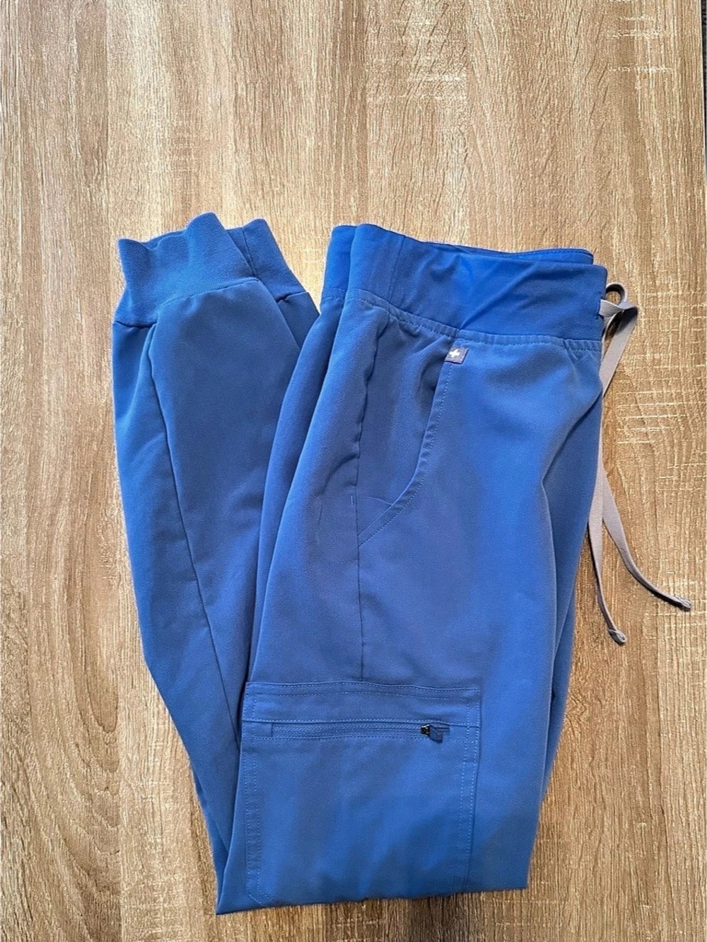 FIGS Zamora Jogger Scrub Pants Ceil Blue - S